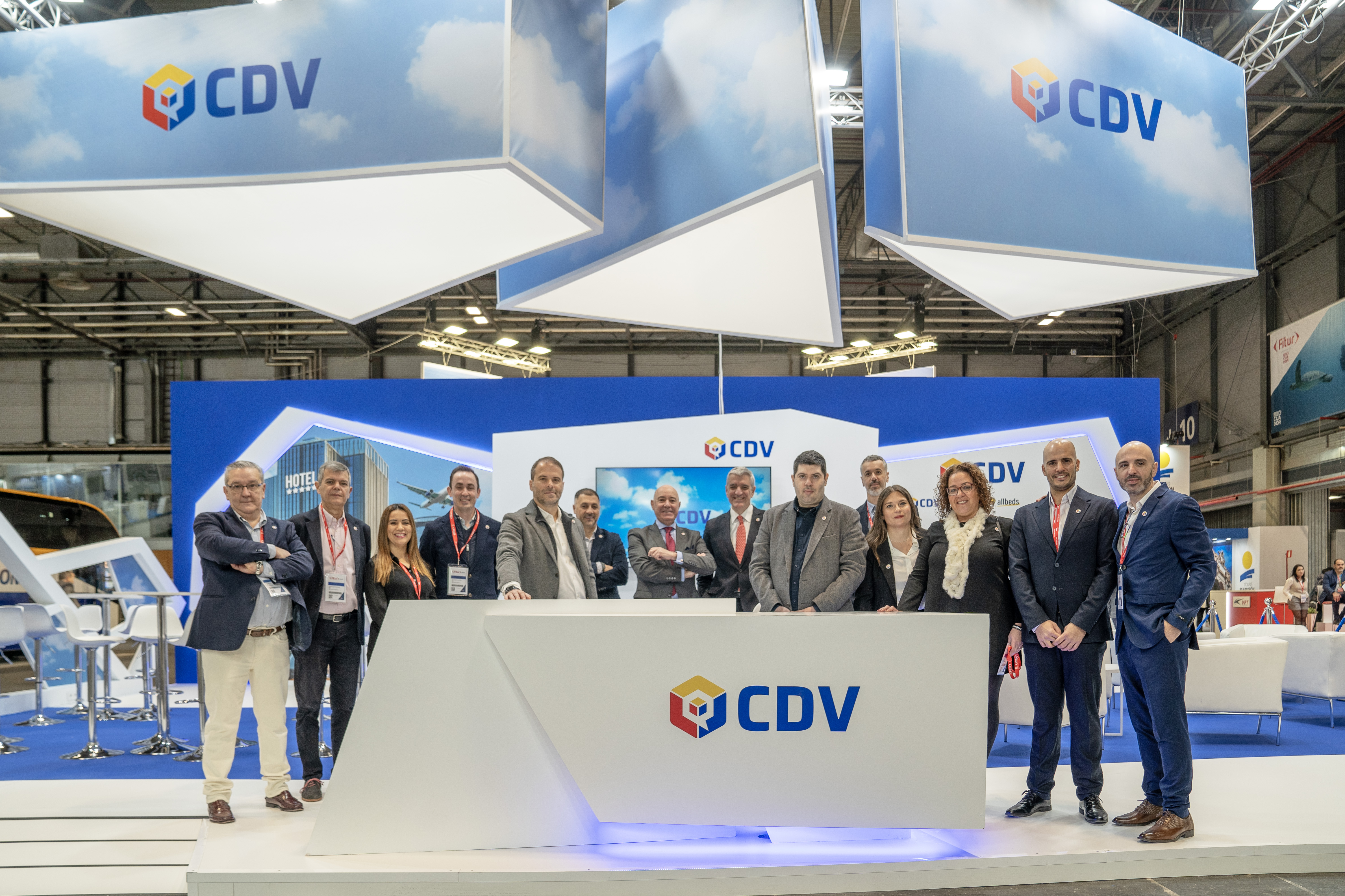 Equipo CDV en Fitur